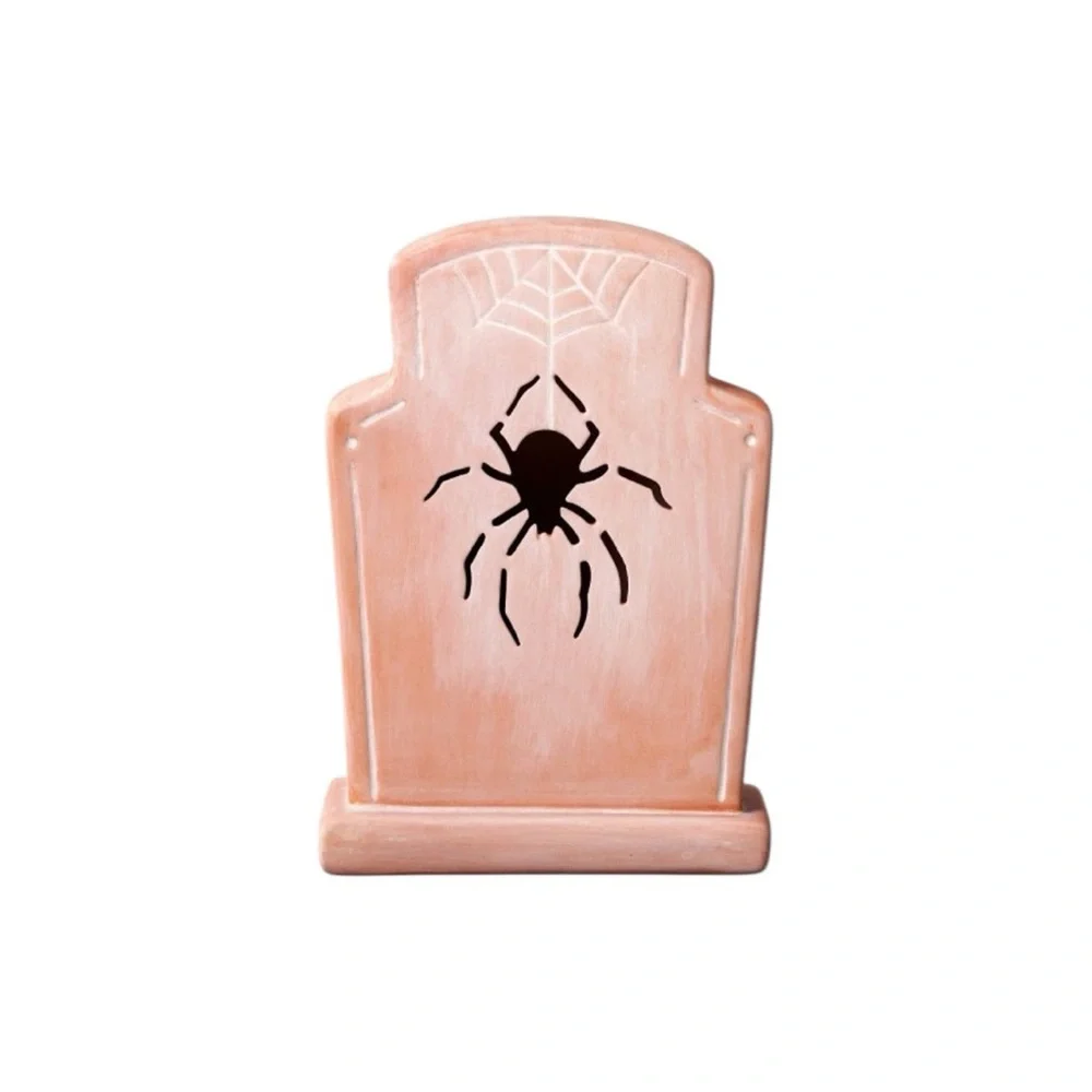 Target Halloween Terra-Cotta Tombstone Spider from Hyde & EEK! Boutique NEW